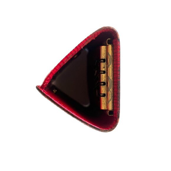 Louis Vuitton Red Epi Leather 4 Key Card Holder - Picture 8 of 12